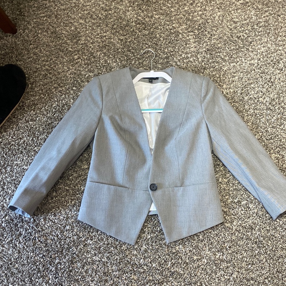 Express grey blazer